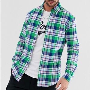 NWT Ralph Lauren Plaid Button-Down Shirt Size 4XB/4TG​​​